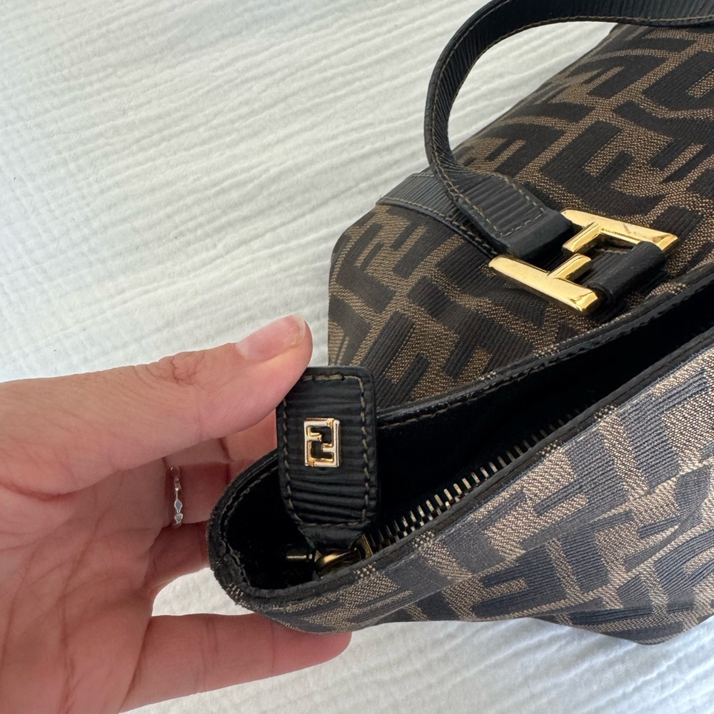 Authentic Vintage Fendi Mini Tote with COA - Picture 8 of 12